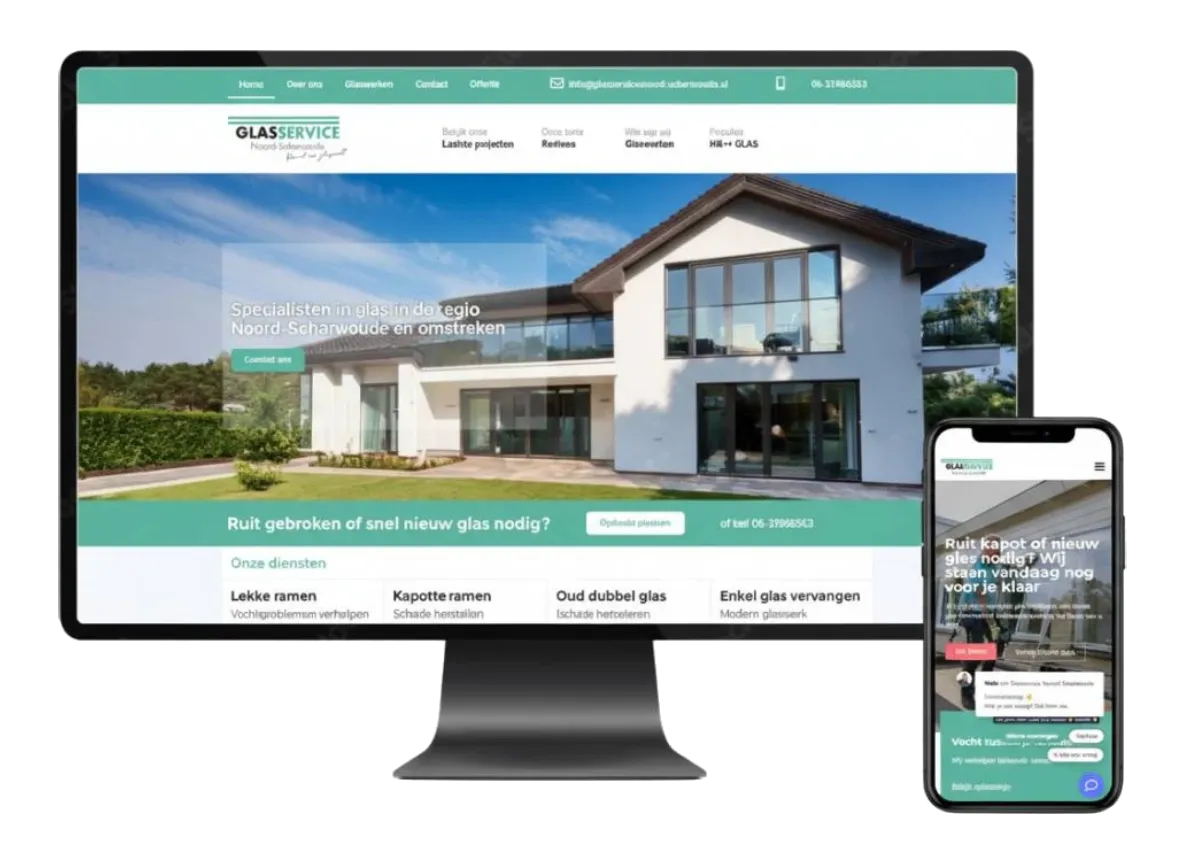 Glas Noord-Scharwoude